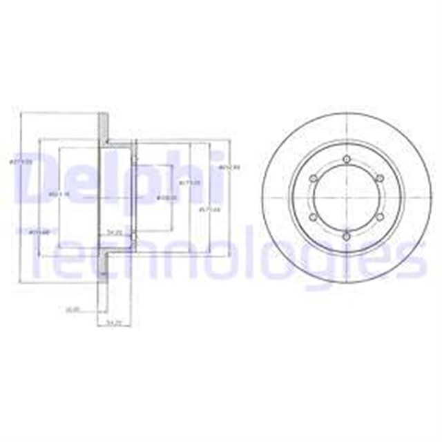 FREN DISKI CIFTLI PAKET . DELIKSIZ ARKA NISSAN // RENAULT; CABSTAR // MAXITY 09/2006