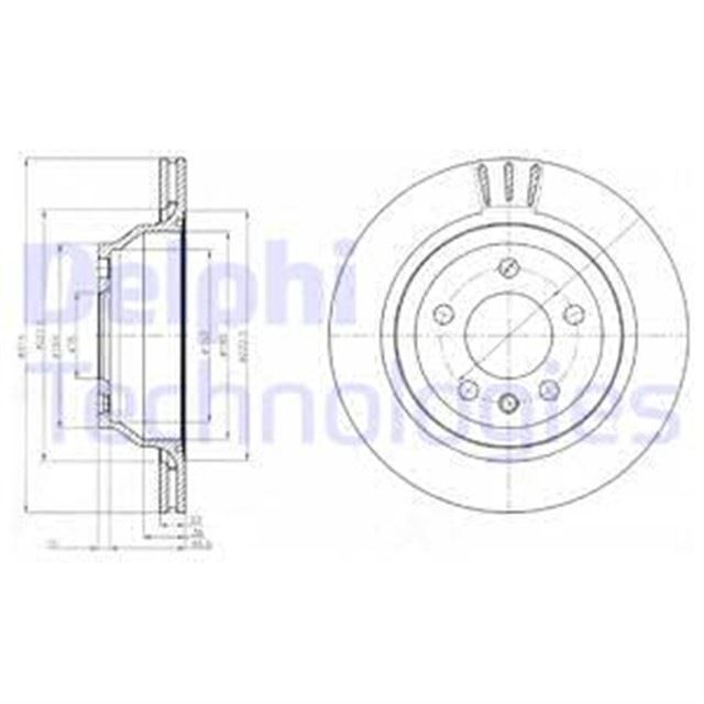 FREN DISKI CIFTLI PAKET . DELIKLI ARKA VW CARAVELLE. MULTIVAN. TOUAREG. TRANSPORTER 10/2002 07/20 10