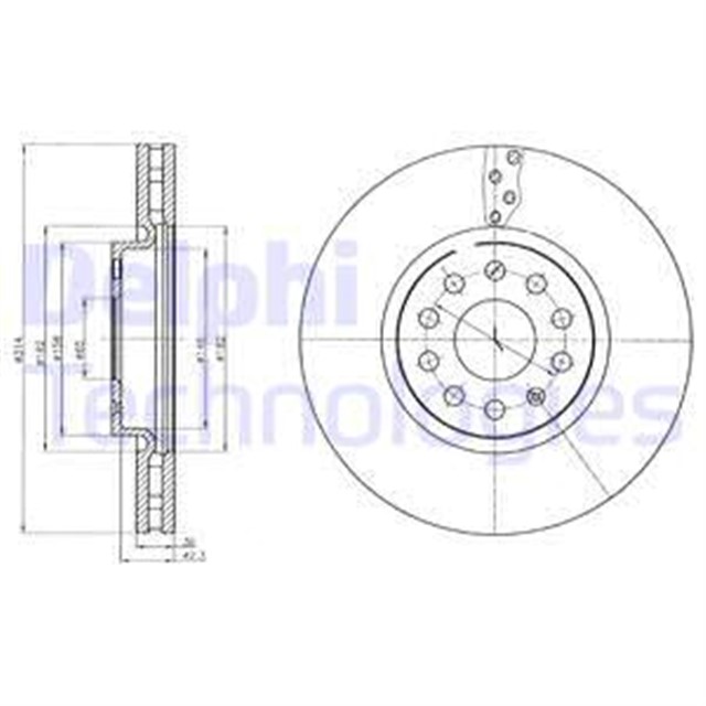 FREN DISKI CIFTLI PAKET - BOYALI. DELIKLI ON SEAT // SKODA // VW; ALHAMBRA // KODIAQ // SHARAN. TI GUAN. TIGUAN ALLSPACE 05/2010