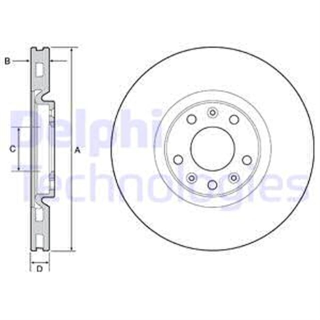 FREN DISKI CIFTLI PAKET . DELIKLI ON PEUGEOT RCZ 03/2010