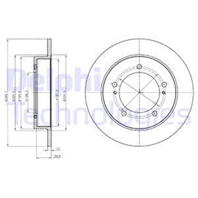 FREN DISKI CIFTLI PAKET . DELIKSIZ ON SUZUKI JIMNY 08/1998
