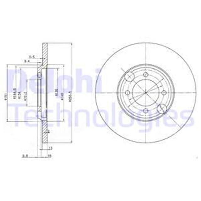 FREN DISKI CIFTLI PAKET . DELIKSIZ ARKA JAGUAR XJS 1975 04/1991