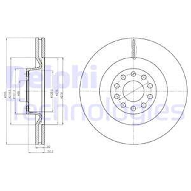FREN DISKI TEKLI PAKET . DELIKLI ON AUDI S8 1999 2003