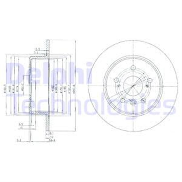 FREN DISKI CIFTLI PAKET . DELIKSIZ ARKA TOYOTA CAMRY 06/1991 12/2005