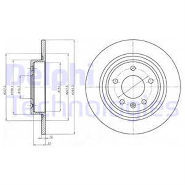 ARKA FREN AYNASI 16 INC ASTRA J 09 ZAFIRA C 11 CRUZE 09 268.5X12X5DL DOLU 569075