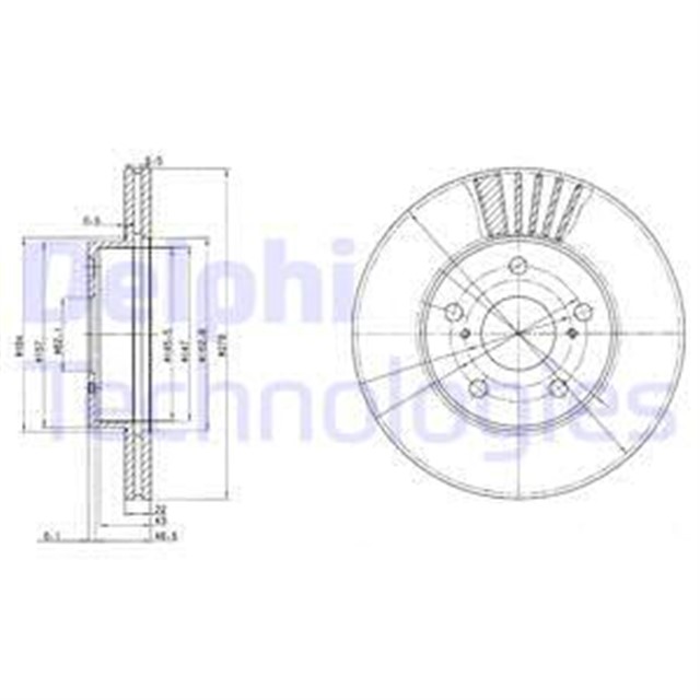 FREN DISKI CIFTLI PAKET . DELIKLI ON TOYOTA PREVIA 09/1996 07/2000