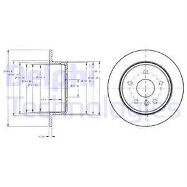 FREN DISKI CIFTLI PAKET . DELIKSIZ ARKA TOYOTA CAMRY 06/1991 12/2001