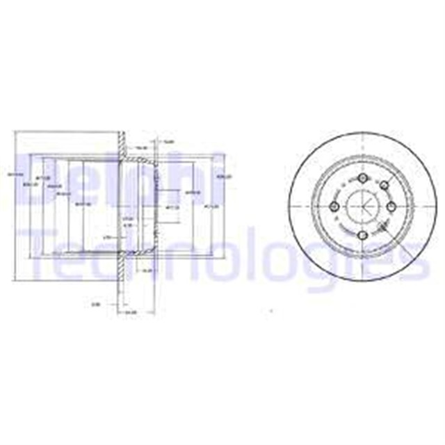 FREN DISKI CIFTLI PAKET . DELIKSIZ ARKA OPEL ASTRA. CAVALIER. VECTRA 10/1991 01/2001