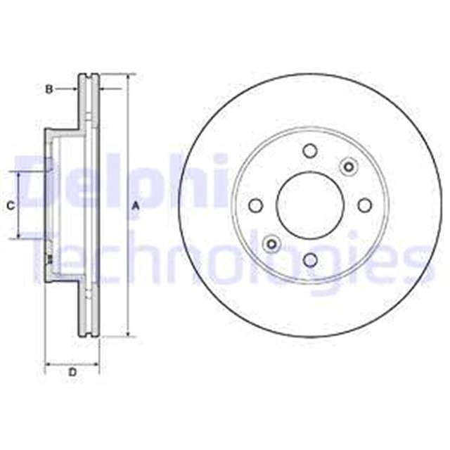 FREN DISKI CIFTLI PAKET - BOYALI. DELIKLI ON HYUNDAI // KIA; I10 // PICANTO 04/2004