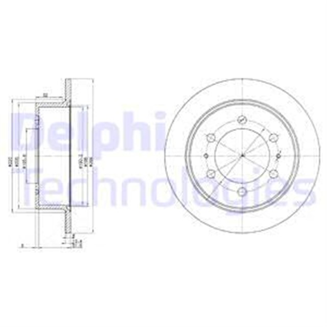 FREN DISKI CIFTLI PAKET . DELIKSIZ ARKA DAEWOO // SSANGYONG; KORANDO. MUSSO. REXTON // KORANDO. MUS SO. REXTON 06/1993