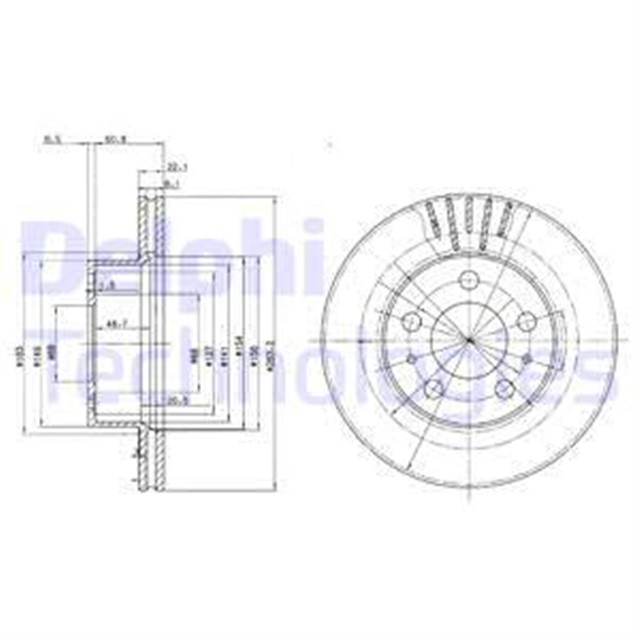 FREN DISKI CIFTLI PAKET . DELIKLI ON VOLVO 240. 260 09/1974 1994