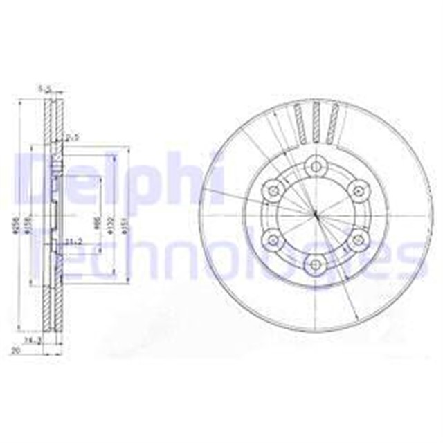 FREN DISKI CIFTLI PAKET . DELIKLI ON MAZDA B1600. B2000. B2200. E2000. E2200 09/1981 08/1999