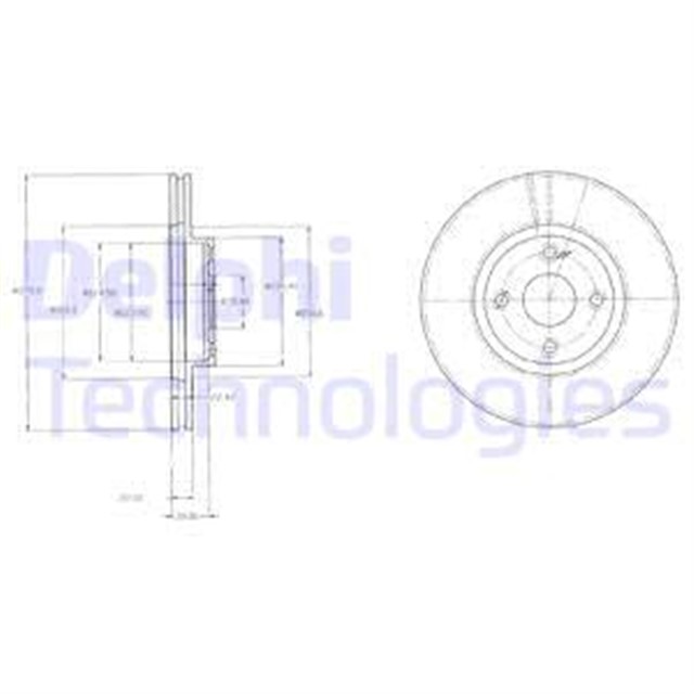 FREN DISKI CIFTLI PAKET . DELIKLI ON MAZDA MX - 5 04/1998 10/2005