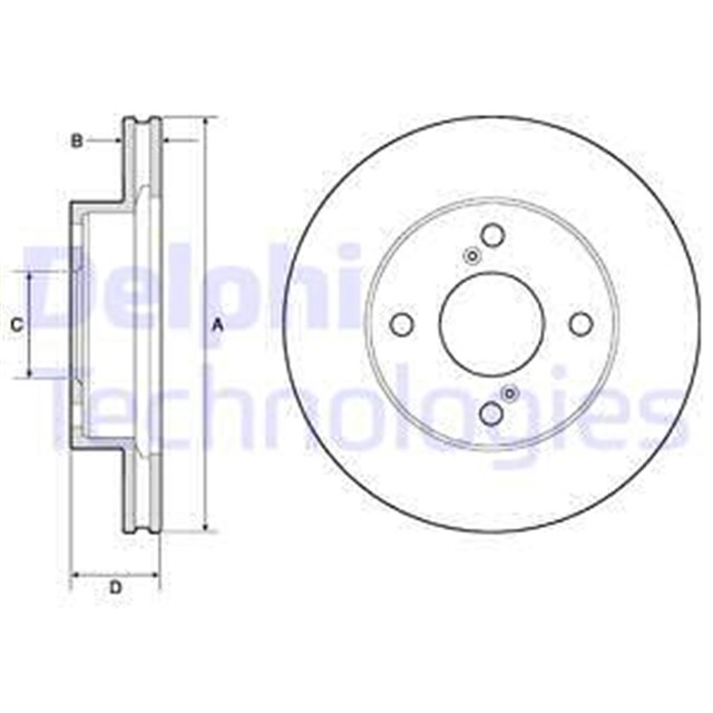 FREN DISKI CIFTLI PAKET - BOYALI. DELIKLI ON SUZUKI CELERIO 03/2014