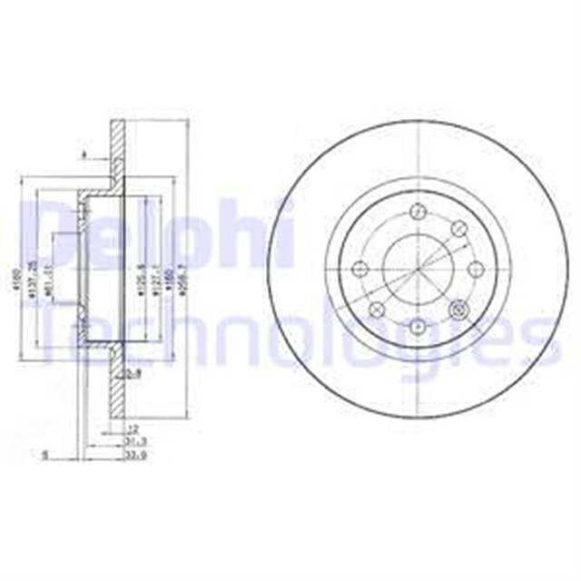 FREN DISKI CIFTLI PAKET . DELIKSIZ ON VOLVO 440. 460. 480 1987 07/1997