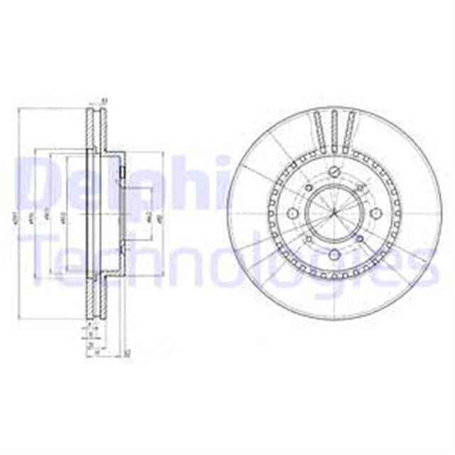 FREN DISKI CIFTLI PAKET . DELIKLI ON HONDA ACCORD. PRELUDE 01/1992 12/2002