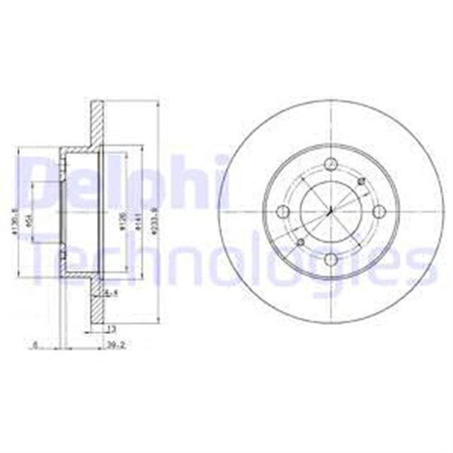 FREN DISKI CIFTLI PAKET . DELIKSIZ ON MITSUBISHI // PROTON; COLT. LANCER. MIRAGE // PERSONA. PERSON A COMPACT. SATRIA. WIRA 12/1991 12/2004