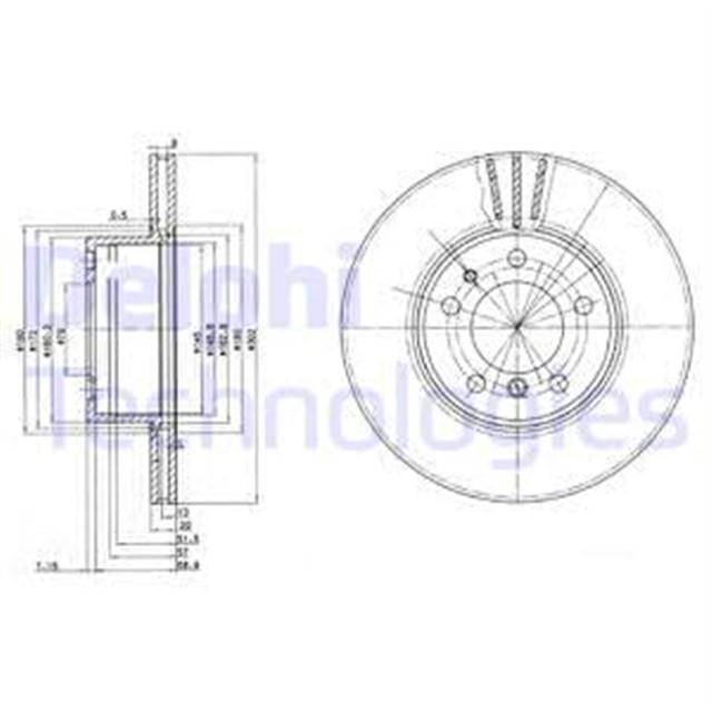 FREN DISKI ON BMW E34 E32