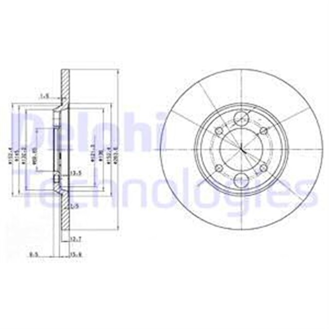 FREN DISKI CIFTLI PAKET . DELIKSIZ ARKA DAIMLER // JAGUAR; DOUBLE SIX. SOVEREIGN // E TYPE. S TYPE. XJ12. XJ6. XJS 1963 1991
