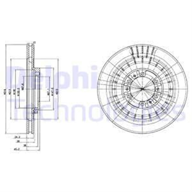 FREN DISKI CIFTLI PAKET . DELIKLI ON MITSUBISHI CHALLENGER. L200. PAJERO. SHOGUN SPORT 01/1991