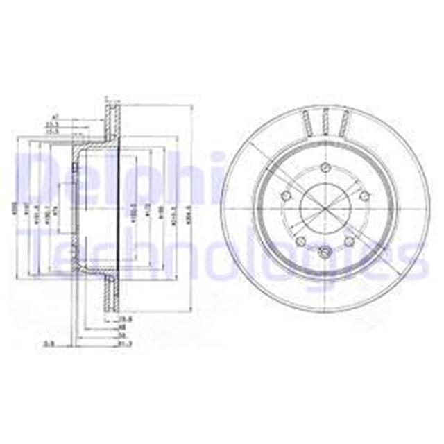 FREN DISKI CIFTLI PAKET . DELIKLI ARKA DAIMLER // JAGUAR; SOVEREIGN // XJ6. XJ8. XJR. XK8. XKR 09/1 994 08/2005