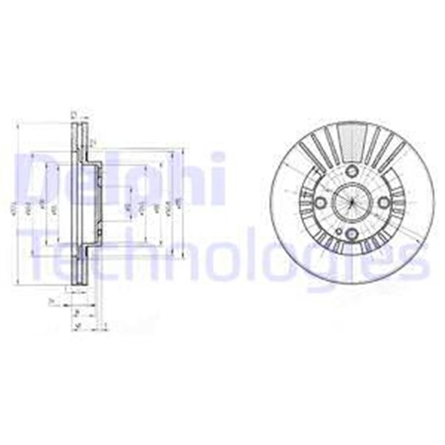 FREN DISKI CIFTLI PAKET . DELIKLI ON MAZDA 323 08/1998 12/2003