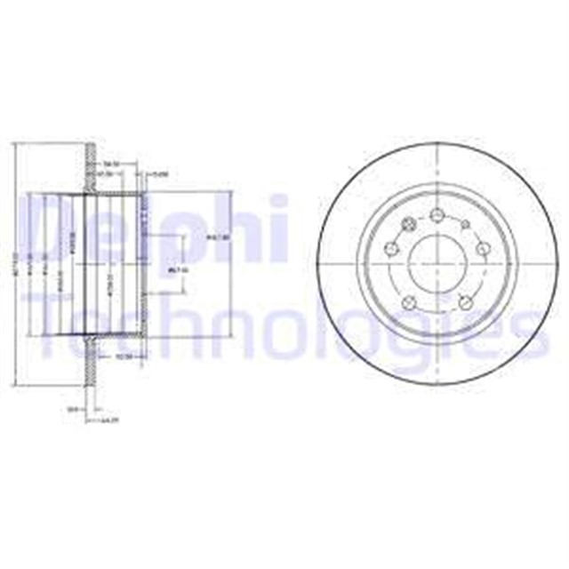 FREN DISKI CIFTLI PAKET . DELIKSIZ ON BMW 316. 318. 324 08/1982 10/1993