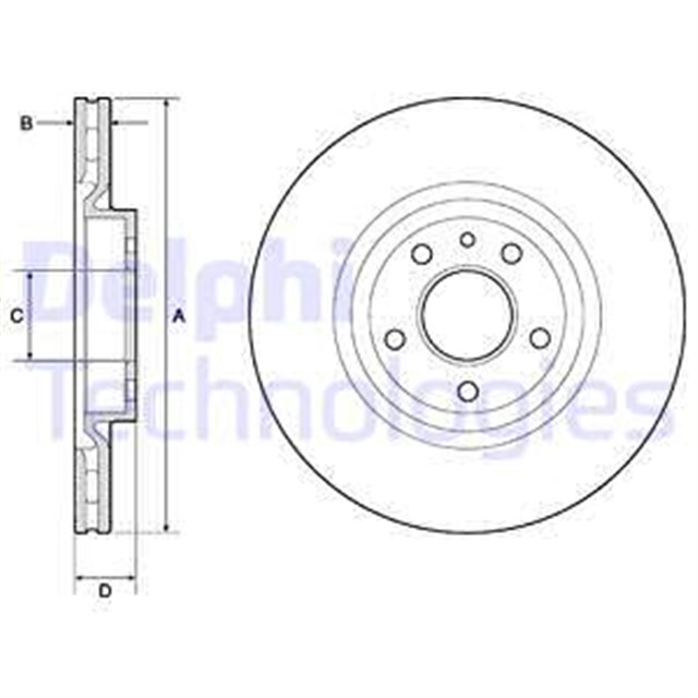 FREN DISKI CIFTLI PAKET . DELIKLI ON ALFA ROMEO GTV. SPIDER 1995
