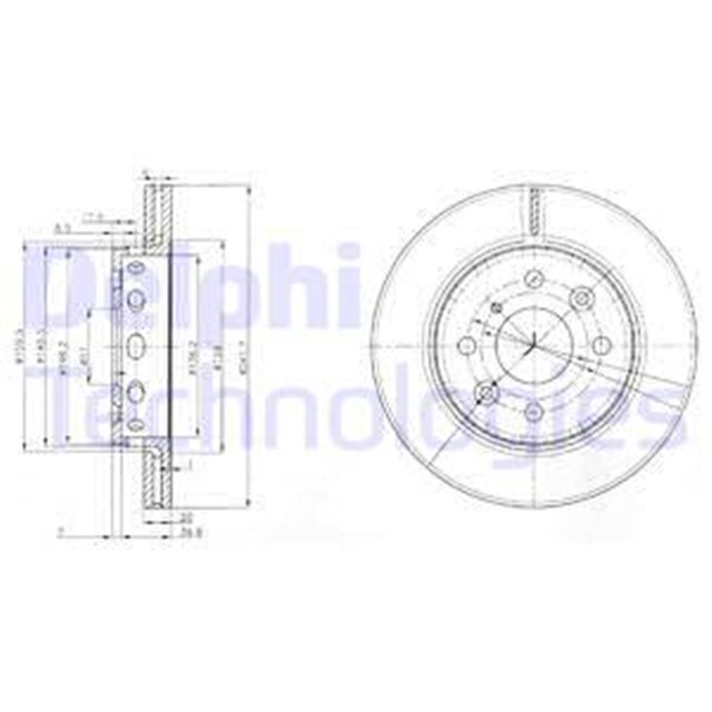 FREN DISKI CIFTLI PAKET . DELIKLI ON KIA MENTOR. SEPHIA. SPECTRA 01/1993 2001