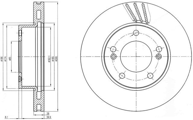 ON FREN AYNASI SSANGYONG RODIUS .7 XDI 05 4144121003