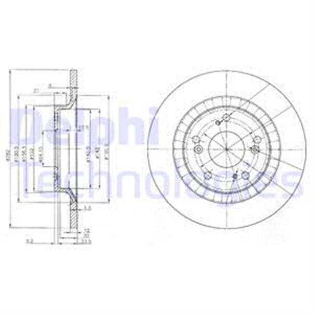 FREN DISKI CIFTLI PAKET . DELIKSIZ ARKA HONDA S2000 08/1999