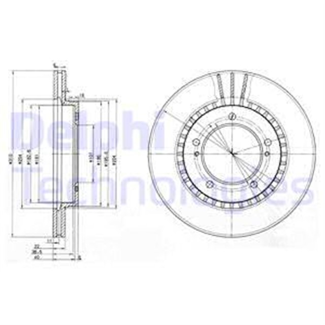FREN DISKI CIFTLI PAKET . DELIKLI ON SUZUKI VITARA 07/1995 12/1998