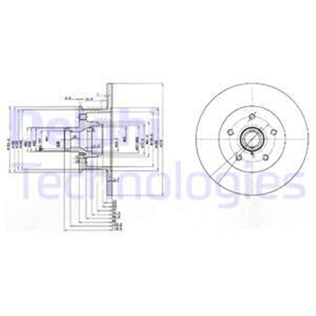FREN DISKI TEKLI PAKET . DELIKSIZ ON VW TRANSPORTER 1979 1986