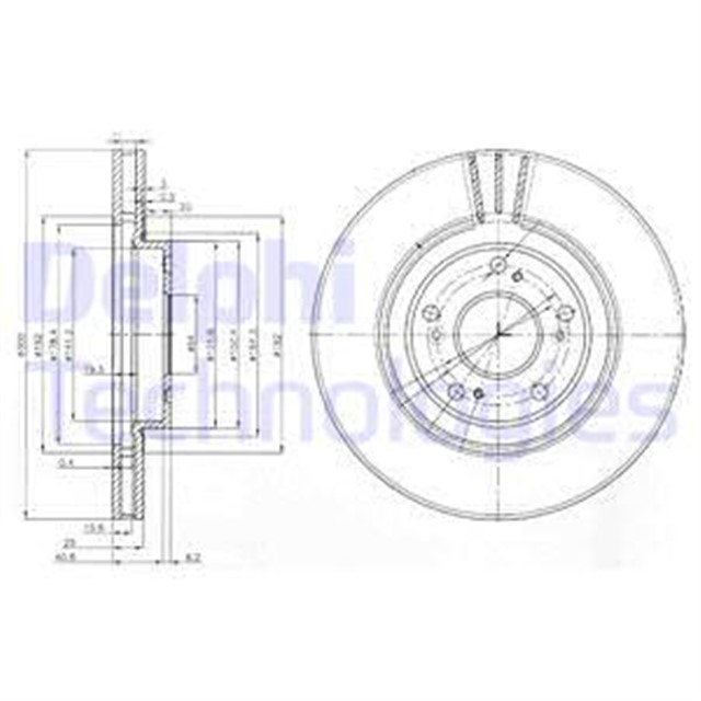 FREN DISKI CIFTLI PAKET . DELIKLI ON HONDA CIVIC 08/2001 06/2006