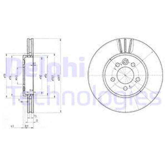 FREN DISKI CIFTLI PAKET . DELIKLI ON MG // ROVER GROUP; MG6 // 75. MG ZT. MG ZT - T 02/1999