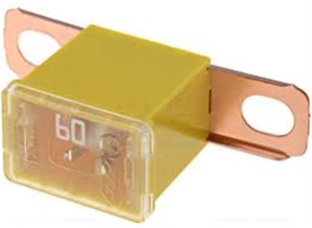 0475060 YAN AYAKLI SIGORTA 60 AMPER SARI