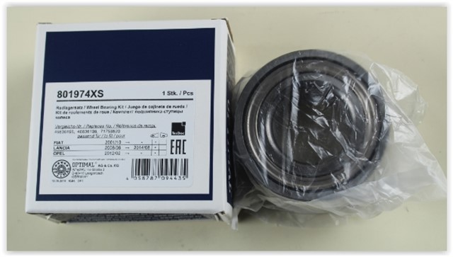 ON TEKERLEK RULMANI FIAT DOBLO 10 EGEA 15 BRAVO II 07 500L 12 COMBO D 10 1.3D MTJ 1.6D MTJ 37X74.04X37 ABSLI