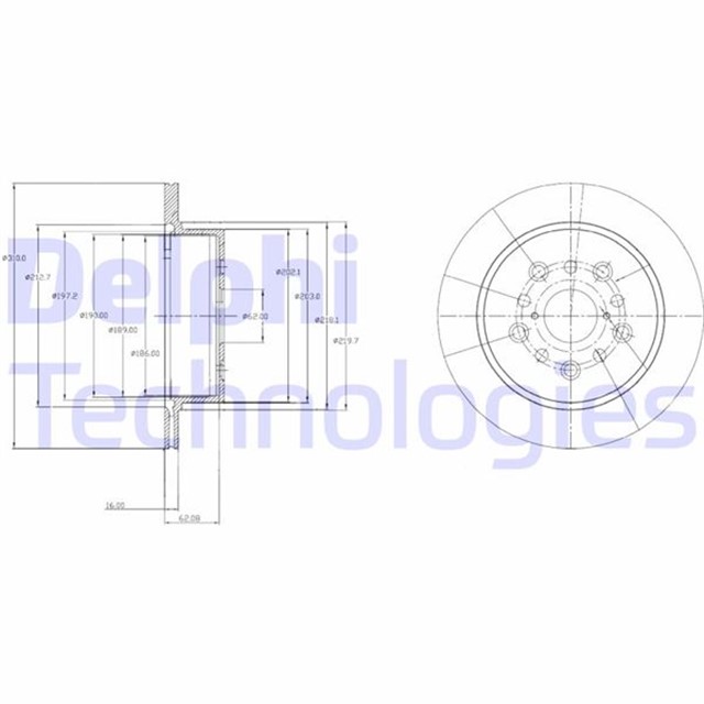 FREN DISKI CIFTLI PAKET . DELIKLI ARKA LEXUS LS430 07/2000