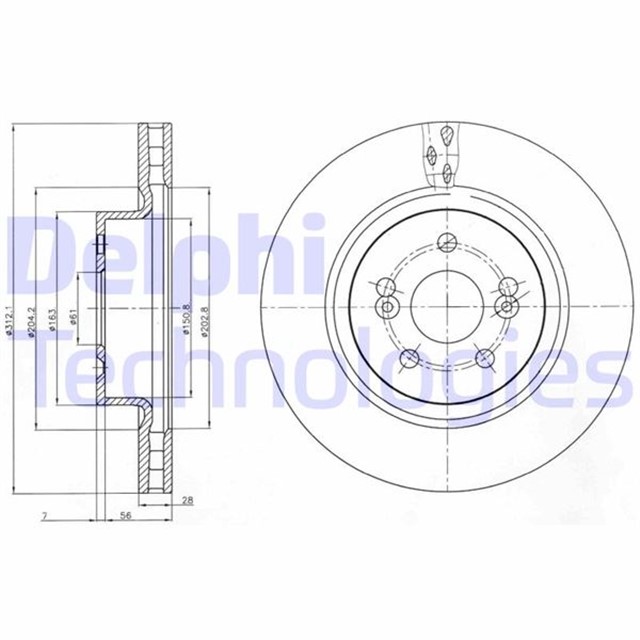 FREN DISKI CIFTLI PAKET . DELIKLI ON RENAULT CLIO. MEGANE 05/2004 12/2012