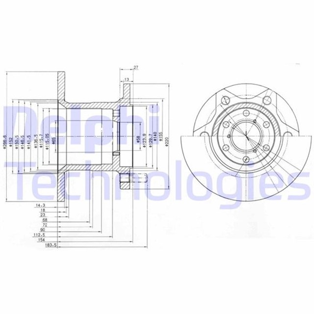FREN DISKI TEKLI PAKET . DELIKSIZ ON IVECO DAILY 1990 12/1996