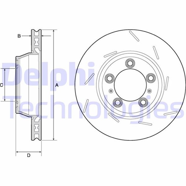 FREN DISKI TEKLI PAKET - BOYALI. DELIKLI ARKA PORSCHE PANAMERA 09/2009