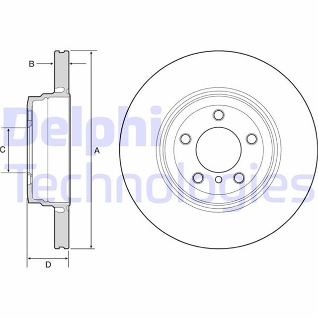 FREN DISKI ARKA BMW E65 E66