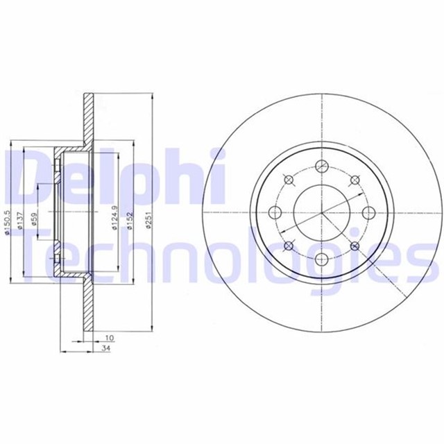 FREN DISKI ARKA ALFA ROMEO MITO 08 1.3 MTJ 1.4 TB 1.6 JTD