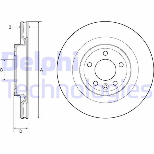 FREN DISKI TEKLI PAKET - BOYALI. DELIKLI ARKA LAND ROVER DISCOVERY. RANGE ROVER. RANGE ROVER SPORT 08/2012