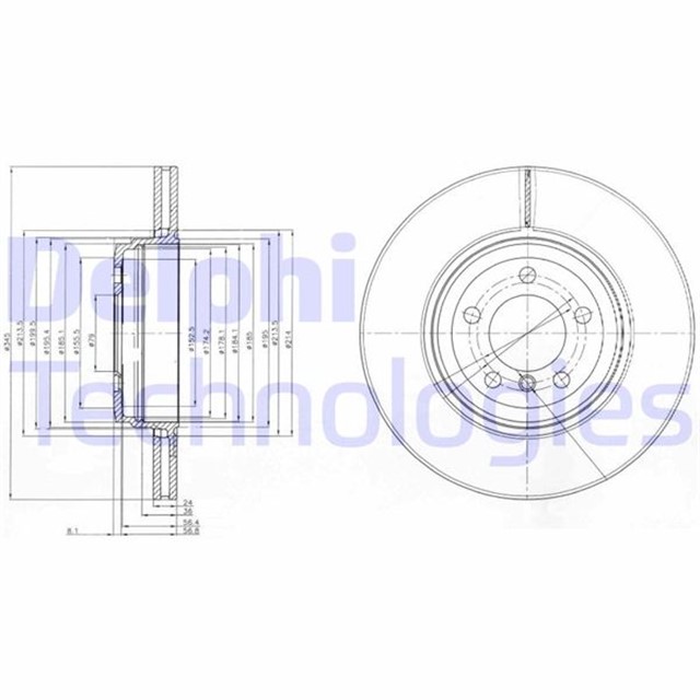 FREN DISKI ARKA BMW E65