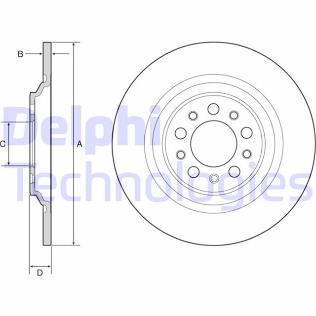 FREN DISKI CIFTLI PAKET - BOYALI. DELIKSIZ ARKA JEEP CHEROKEE 11/2013