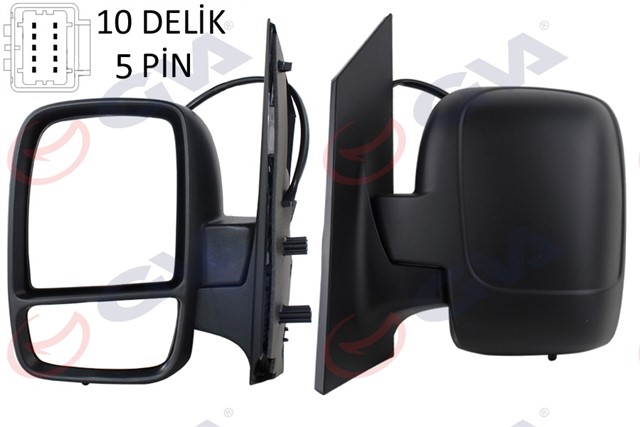 DIS DIKIZ AYNASI SOL SCUDO - EXPERT 07 ELEKTRIKLI ISITMALI KONVEKS 5 FIS VM - 6116EHL