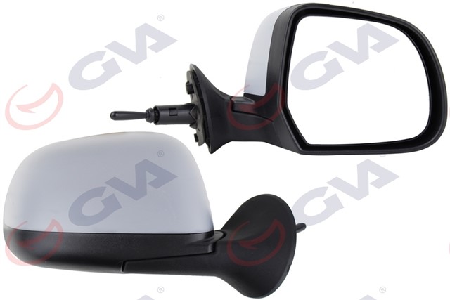 DIS DIKIZ AYNASI SAG DUSTER 11 MEKANIK ASTARLI SIYAH KONVEKS VM - 6802PR