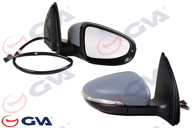 DIS DIKIZ AYNASI ELEK.ISITMALI SAG GOLF6 09 - 12 KATLANIR SINYALLI ASTARLI CEVRE AYDINLATMA HAFIZA